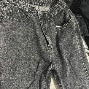 black grayish jeans